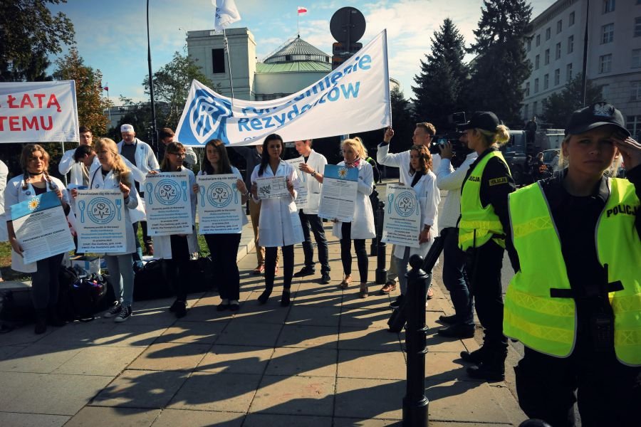 Protest lekarzy 22 września.