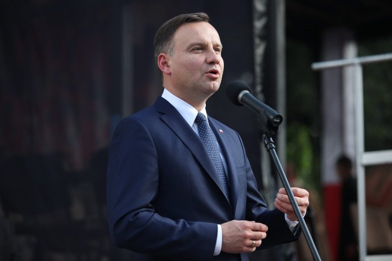 Prezydent Andrzej Duda.
