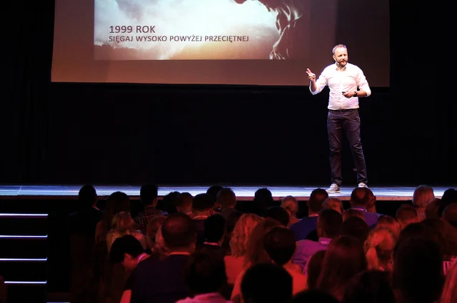 Andrzej Gondek podczas Festiwalu Inspiracji 2015