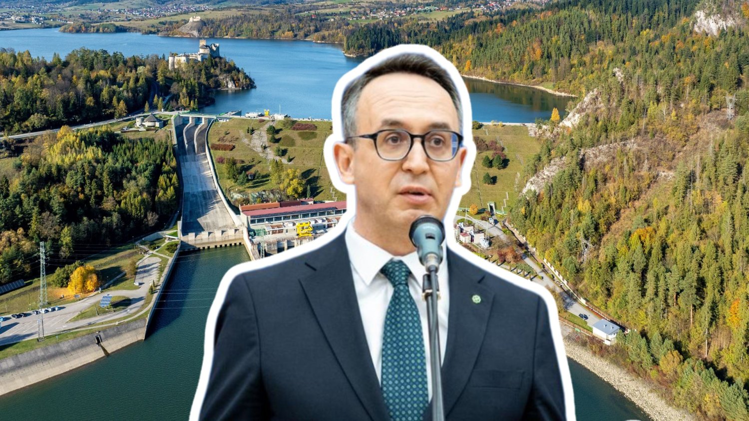 Elektrownia wodna, minister Dariusz Klimczak.