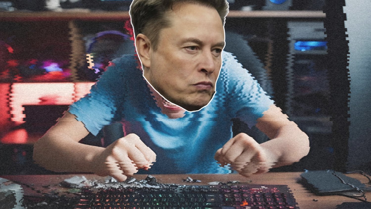 Po zaledwie 30 minutach transmisji Musk postanowił wyłączyć streama i szybko usunął go ze swojego profilu na X.