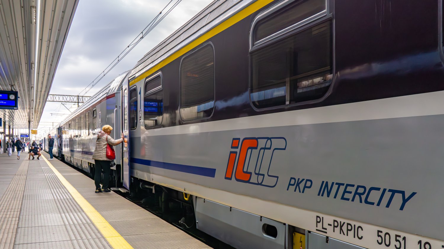 Pociąg InterCity.