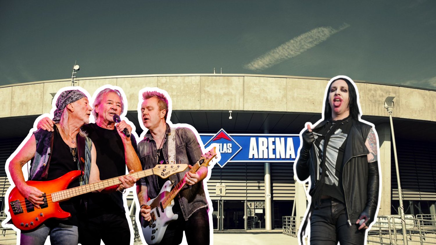 10 koncertów w Atlas Arenie, na których warto być. Łódź zagwarantuje całe spektrum emocji Deep Purple, Marilyn Manson, a w tle Atlas Arena.
