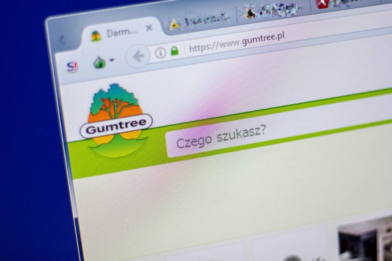 Witryna Gumtree.