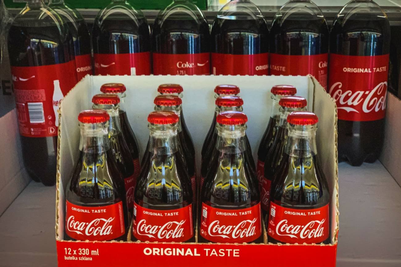 butelki Coca-cola