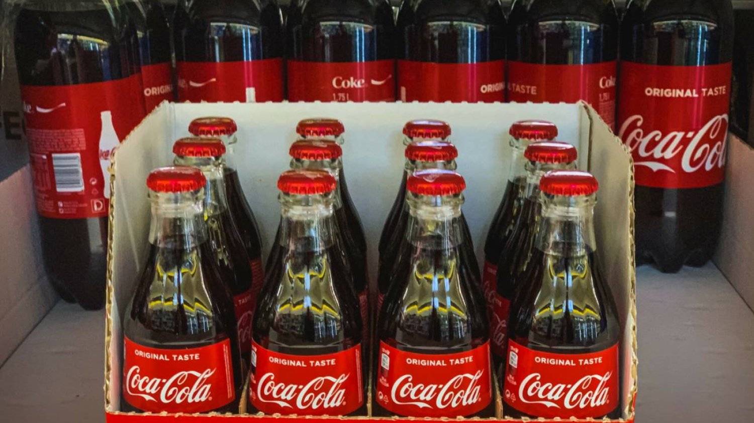 butelki Coca-cola
