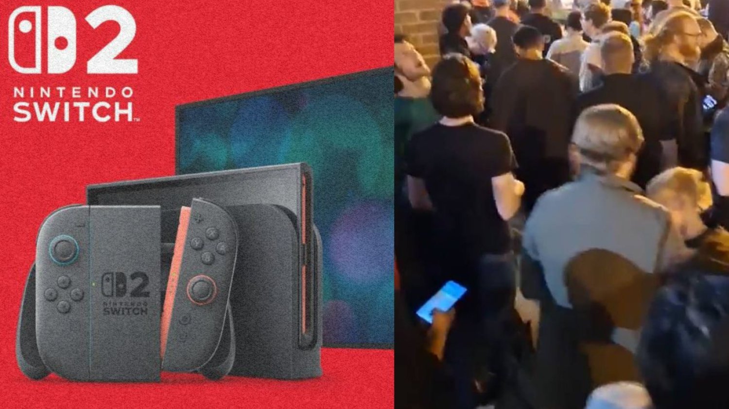 Nintendo Switch 2 i kolejka.