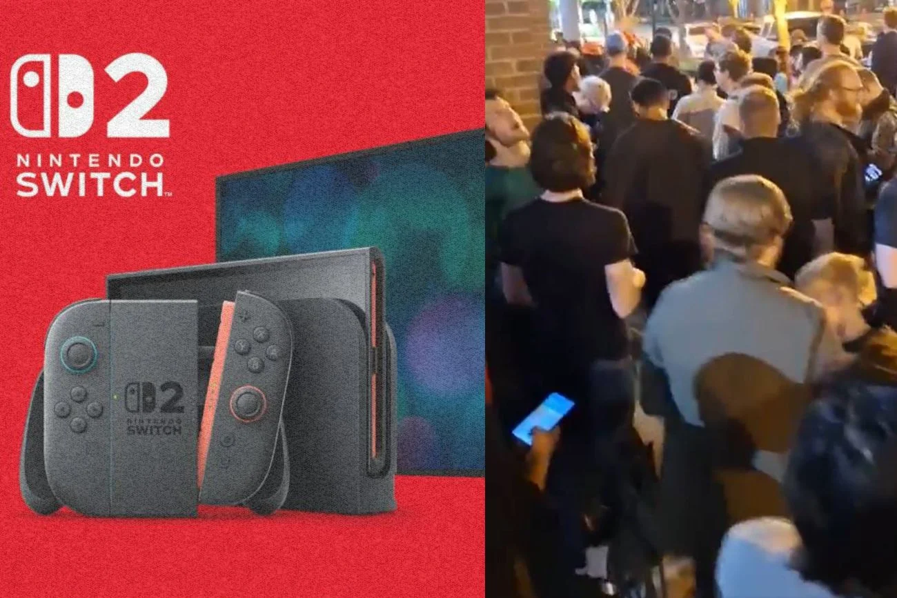 Nintendo Switch 2 i kolejka.