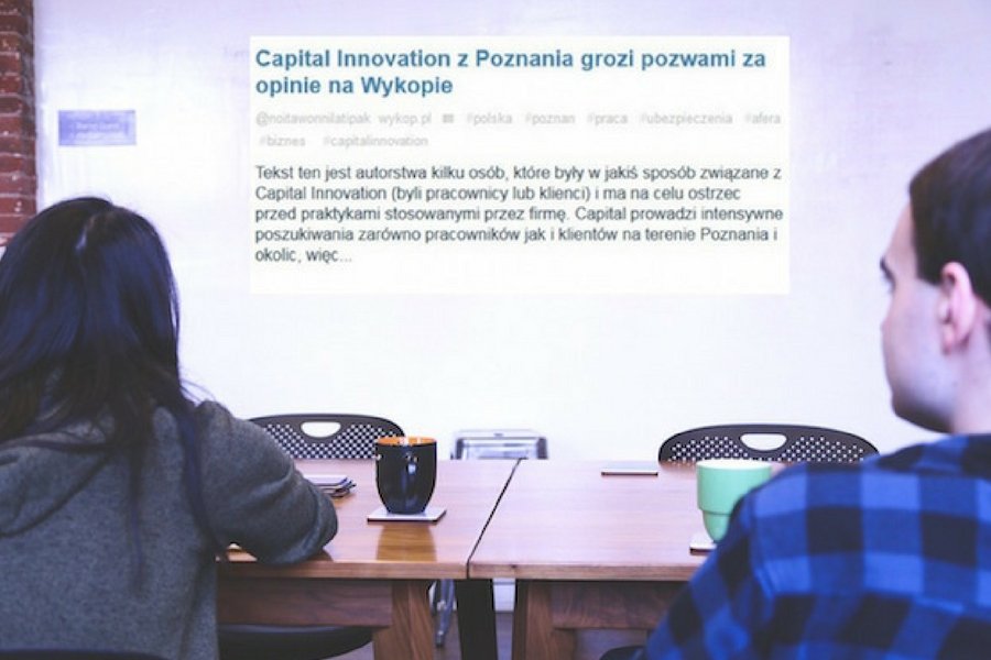 Pracownicy poznańskiej spółki Capital Innovation czują się wykorzystani przez firmę.