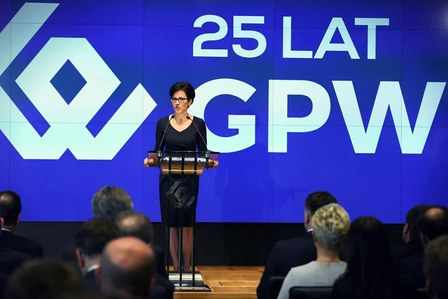 Małgorzata Zaleska, obecna szefowa GPW.