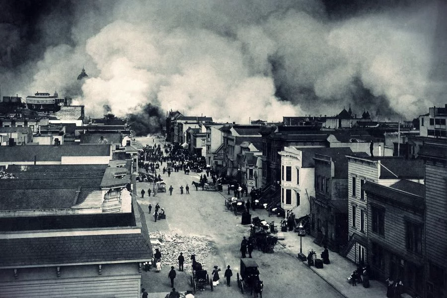 Trzęsienie ziemi w San Francisco, 1906 r.