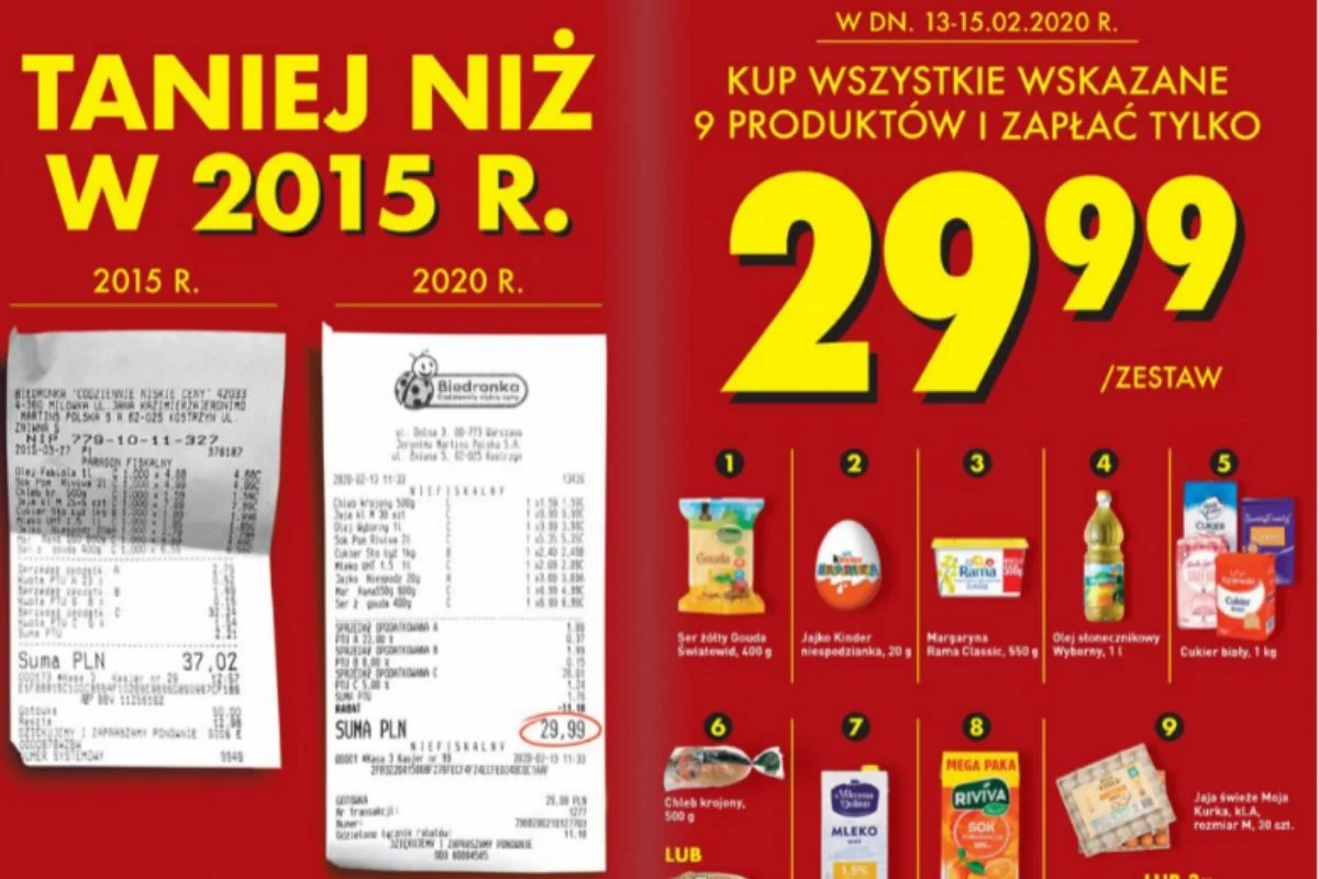 Promocja na koszyk Dudy obowiązuje do końca tygodnia.