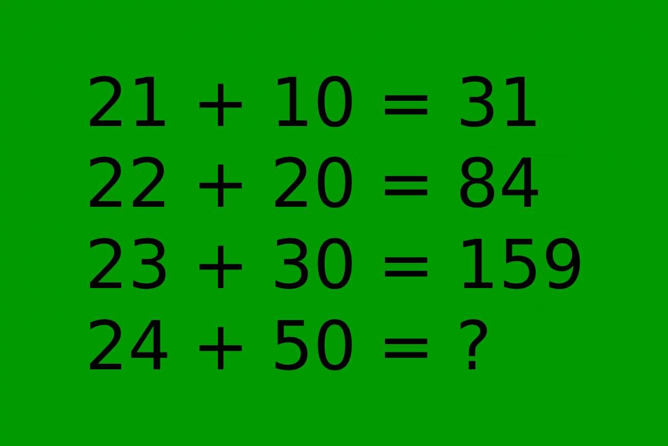 Jaką logiką kieruje się ta zagadka?