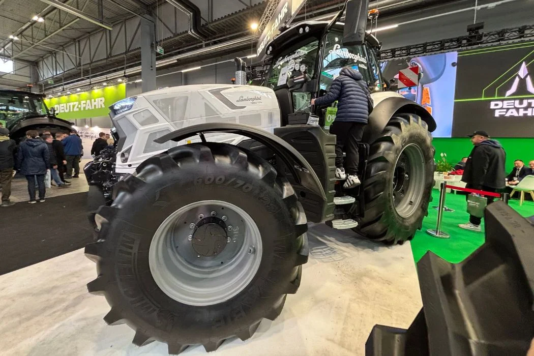 Hit targów - ciągnik Lamborghini