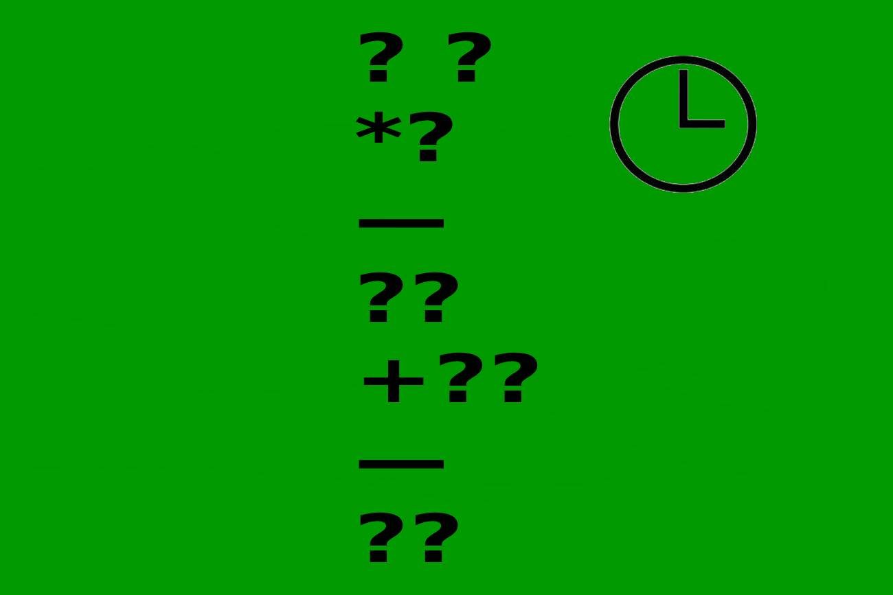 Rozwiąż zagadkę na czas.