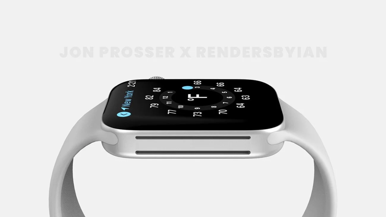 Render Apple Watch 7 autorstwa @RendersbyIan