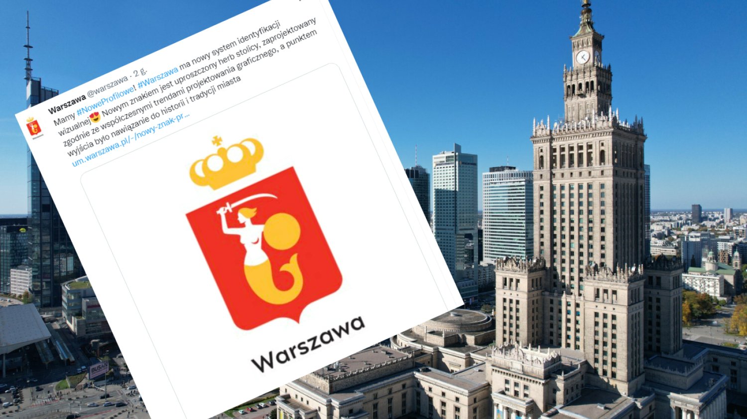 Nowe logo Warszawy