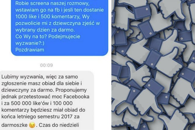 Jest wyzwanie, to i lajki się zgadzają.