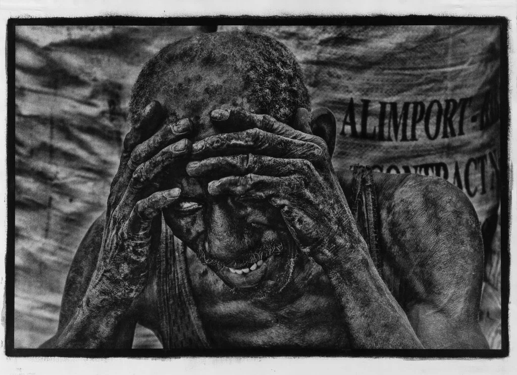 Foto: Stéphane Noël, „Caridad pensador”, fotografia w technice gumy dwuchromianowej