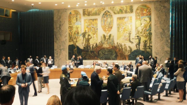 United Nations Security Council Chamber