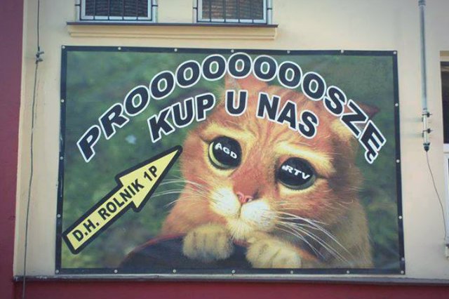 Sporą część reklam można podsumować właśnie w ten sposób. Brak pomysłu na przekaz marketingowy jest porażający