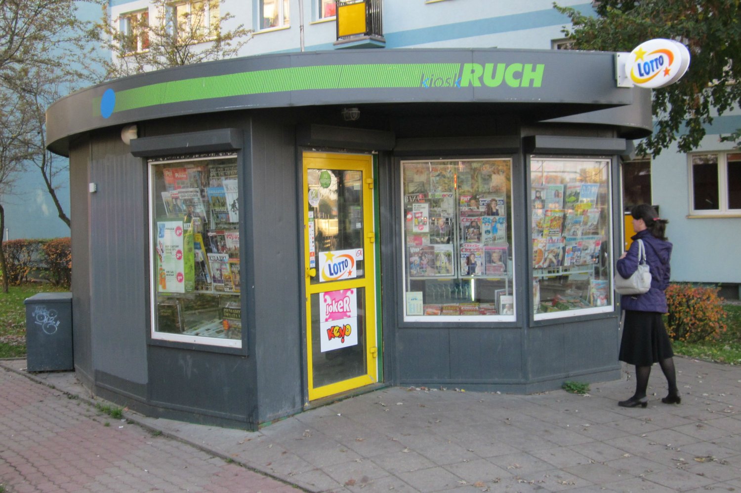 Czy w kioskach takich jak ten jest miejsce na innowacje?