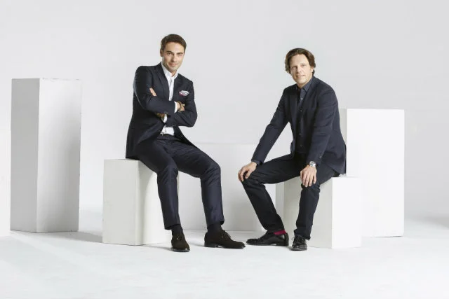 Marek Żołędziowski (Prezes Zarządu, Group One) i Florian Haller (CEO  Serviceplan Group).