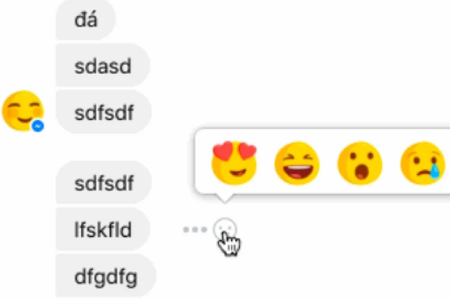 Na poszczególne frazy w dialogach w komunikatorze będzie można reagować, jak na posty.
