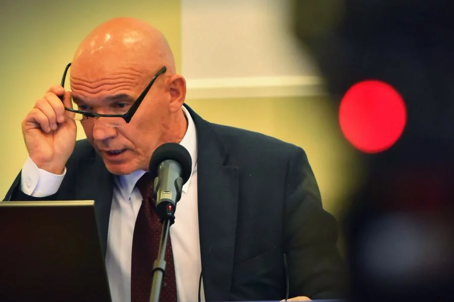 Wiceminister finansów Wiesław Jasiński.