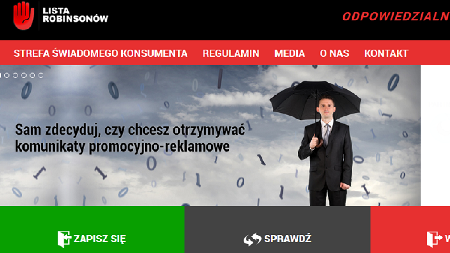 Lista Robinsonów to inicjatywa Stowarzyszenia Marketingu Bezpośredniego.