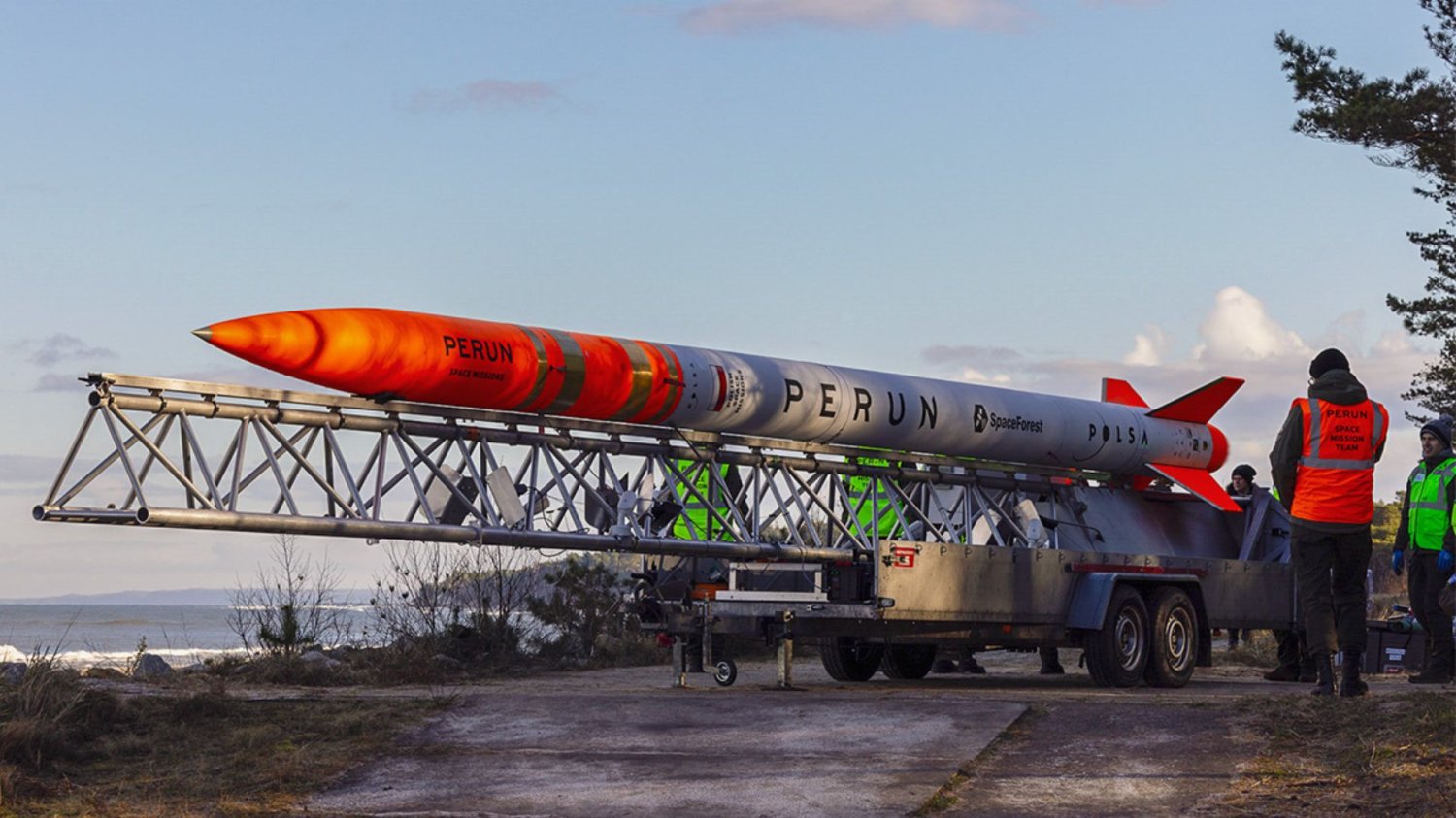 Kosmodrom w Ustce ma poważne szanse zaistnieć. Kosmicznie, a skromnie Test rakiety Perun SpaceForest. Prezes polskiej firmy mówi o kosztach budowy kosmodromu w Ustce.