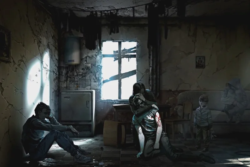 "This War of Mine" to gra polskiego studia 11 bit studios, która oferuje inny punkt widzenia na wojnę.