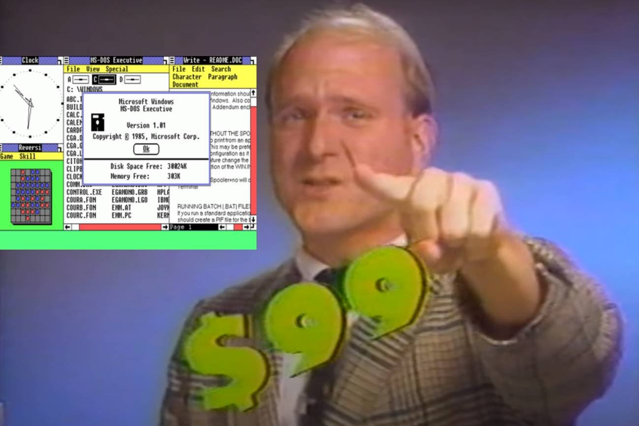 Jak wyglądał Windows 1.0?