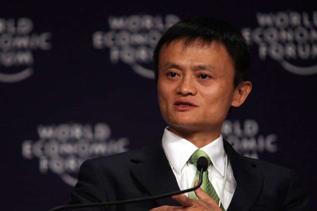 Jack Ma, twórca serwisu Alibaba.