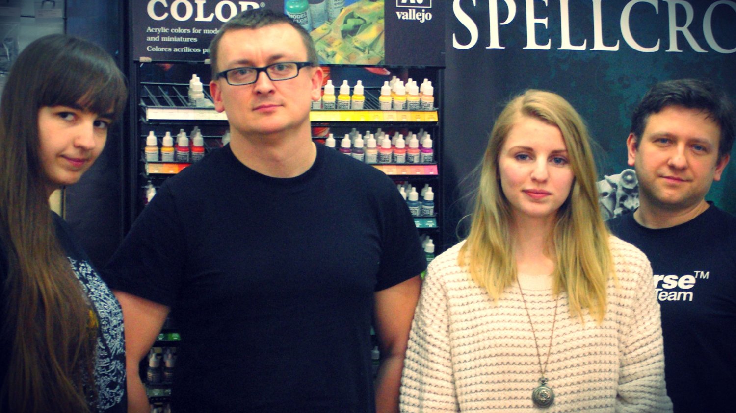 Ekipa Spellcrow: Monika, Marek, Beata, Piotr