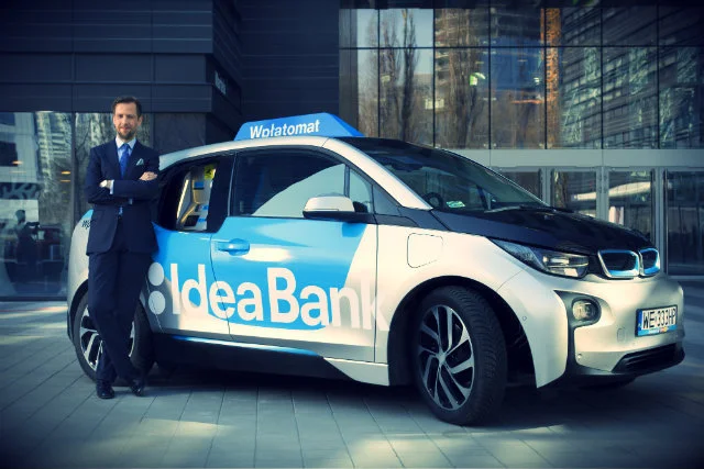 Dominik Fajbusiewicz, członek zarządu Idea Bank i pomysłodawca projektów takich jak mobilny wpłatomat czy Happy Miles.