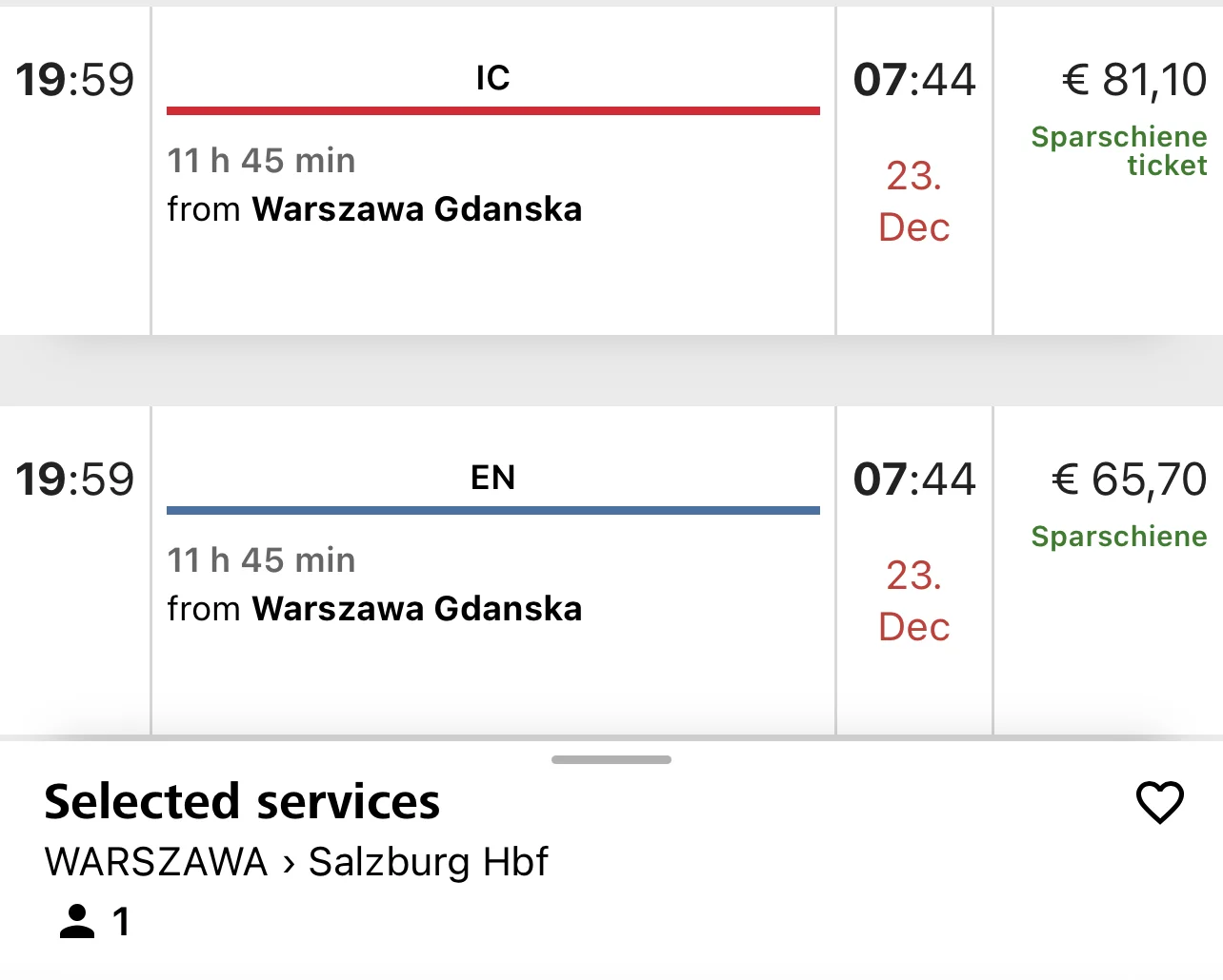 Bezpośredni pociąg PKP Warszawa – Salzburg. Cena biletów u austriackiego przewoźnika Bezpośredni pociąg PKP Warszawa – Salzburg. Cena biletów u austriackiego przewoźnika
