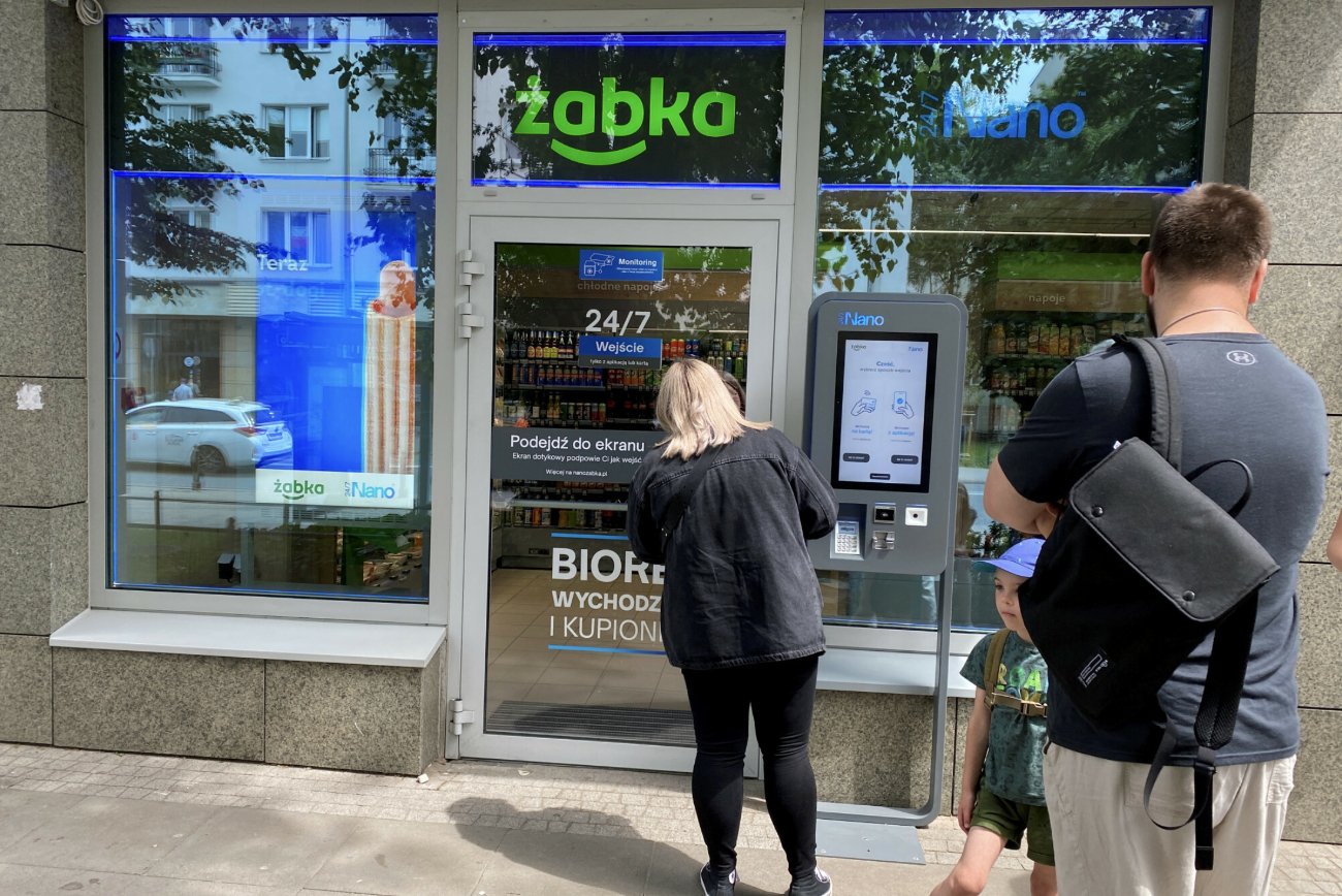 Sklep Żabka Nano w Warszawie