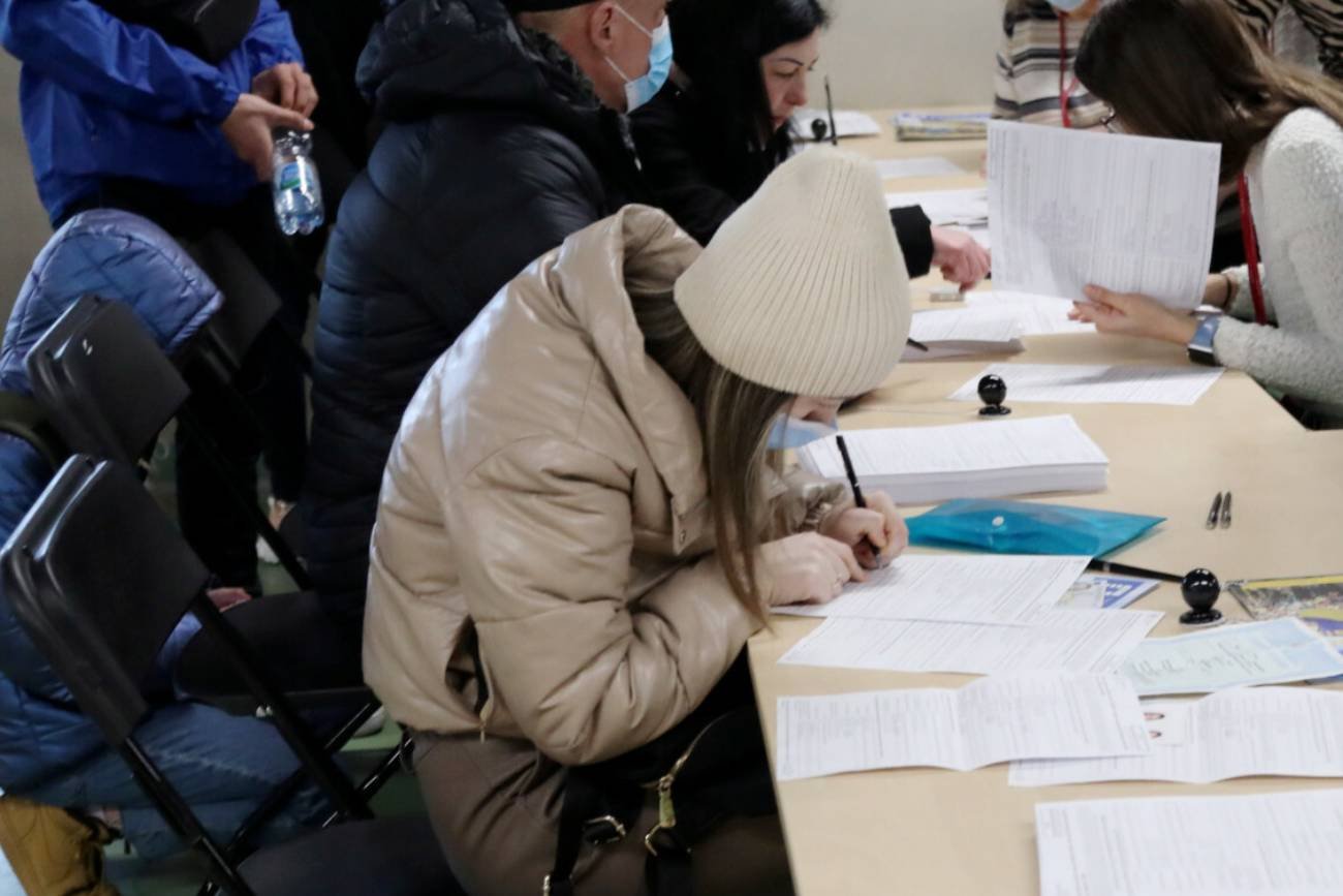 Ukrainka w polskim urzędzie