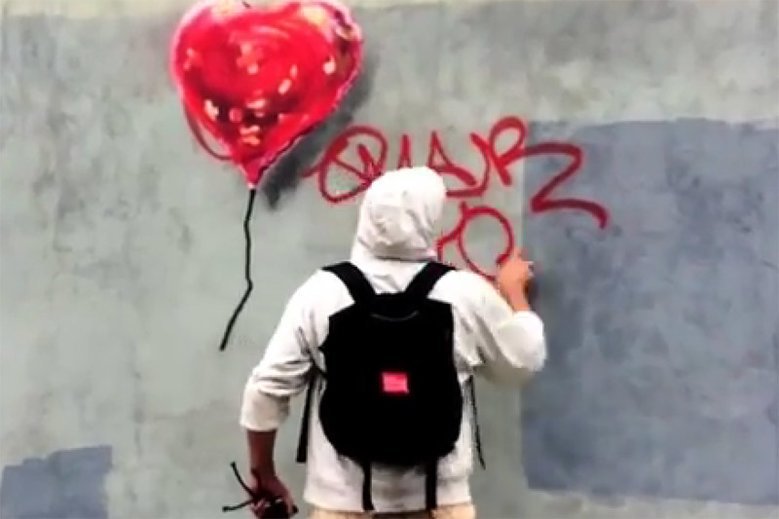 Banksy rozdaje swoje dzieła za darmo