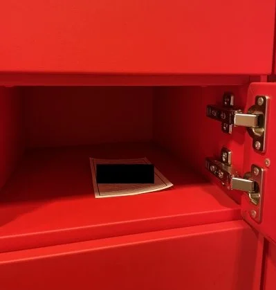Awizo w automacie Smartbox.