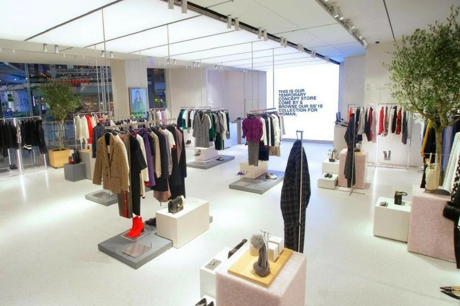 Londyński concept store Zary.