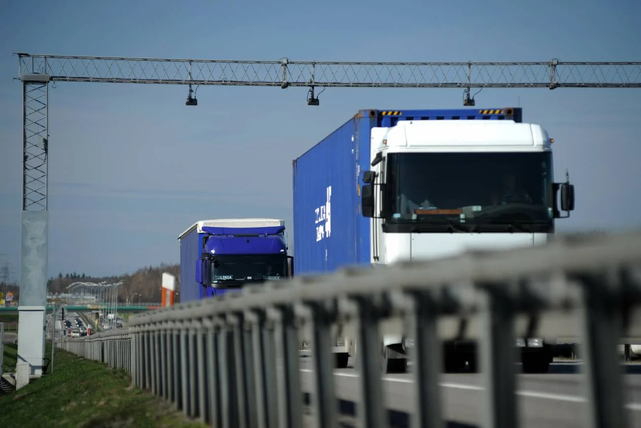 Kierowcy TIR-ów na trasie