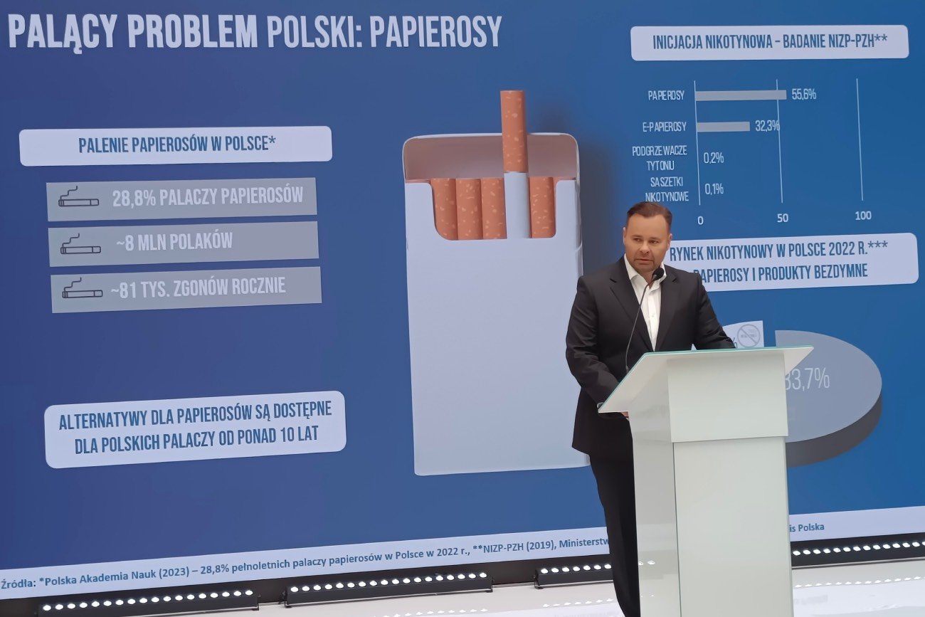 Michał Mierzejewski, Prezes Philip Morris International na obszar Europy Północno-Wschodniej, ogłosił nową inwestycję firmy w Polsce.