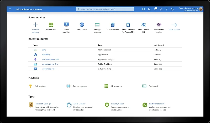 Digitalizację działalności przedsiębiorstw ułatwia np. Microsoft Azure, rozwiązanie wykorzystujące technologie sztucznej inteligencji i chmury