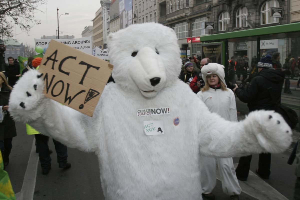 Protesty przeciwko zmianom klimatu miały miejsce w wielu polskich miastach