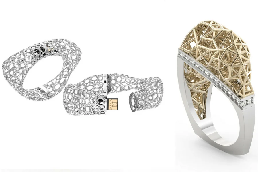 Pomysły Novvak Jewellery to m.in. bransoleta z ukrytym pendrivem czy pierścionek parametryczny.