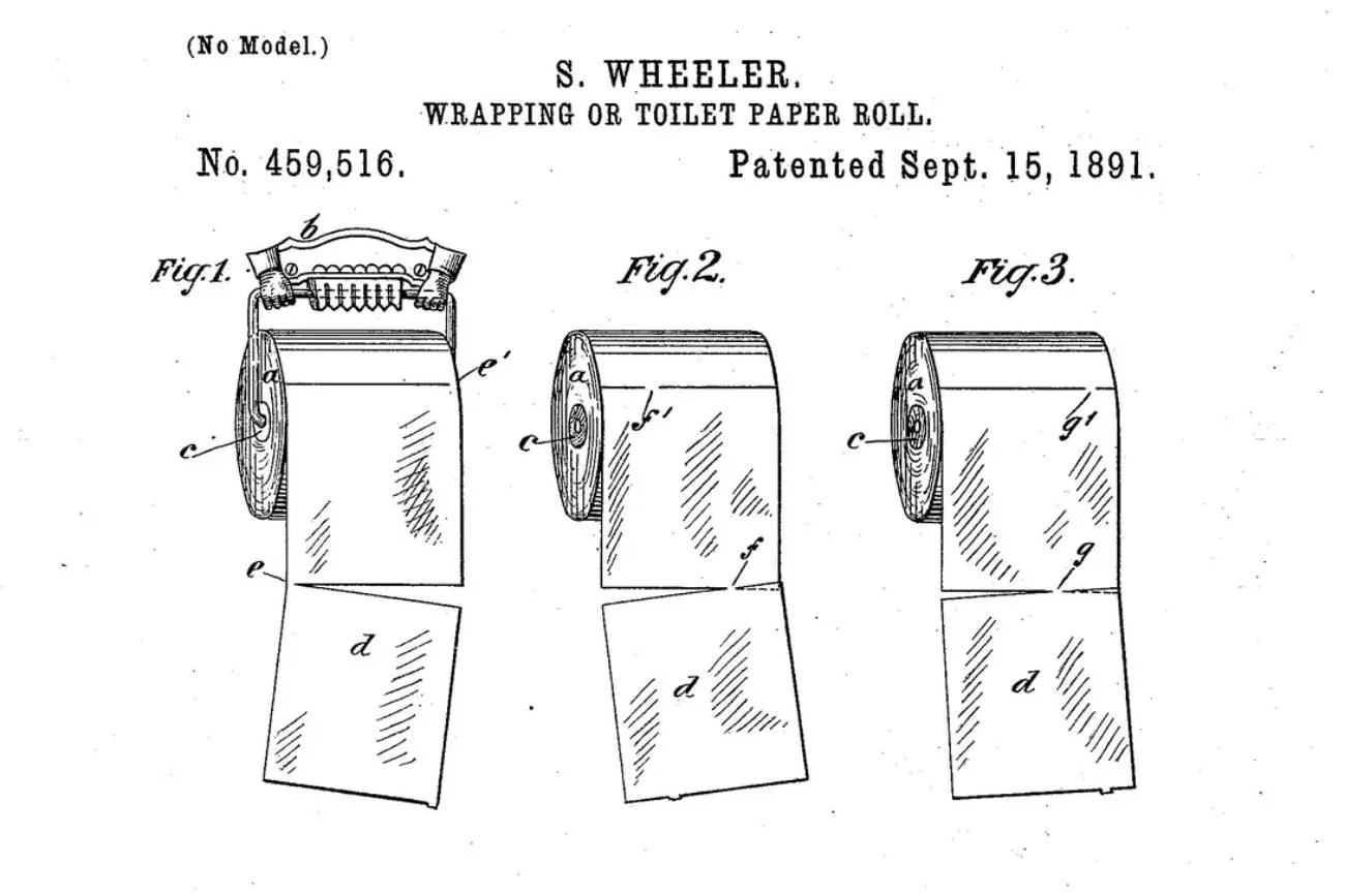 Patent rolki papieru toaletowego
