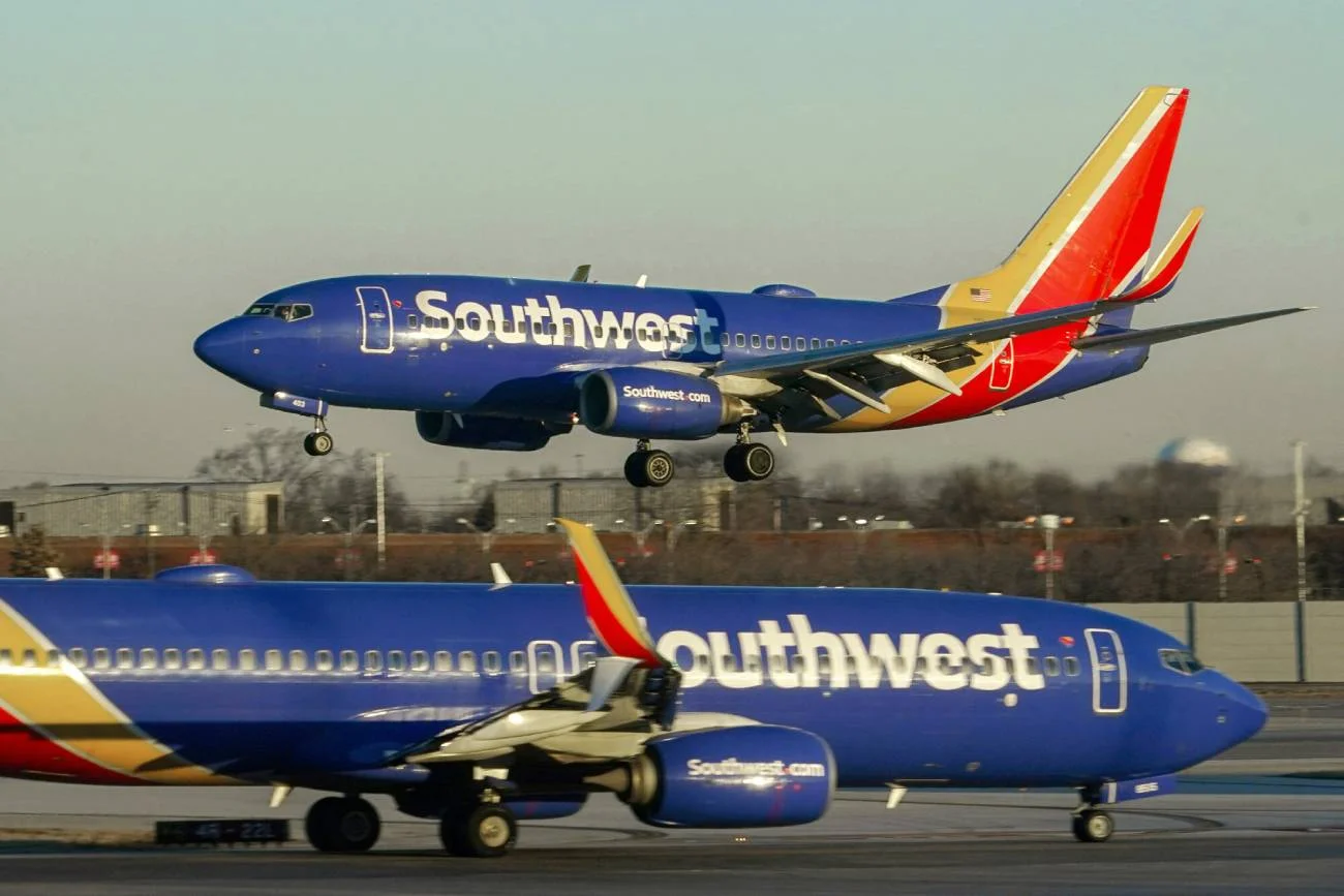 Samoloty Southwest Airlines.
