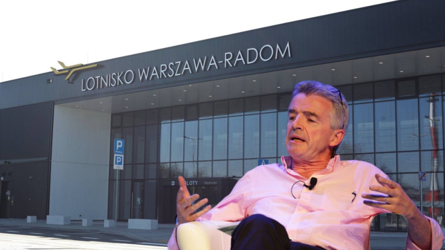 Lotnisko w Radomiu, Michael O'Leary.